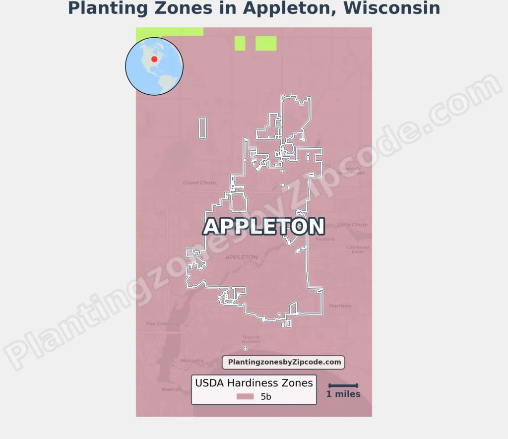 appleton wi growing zone