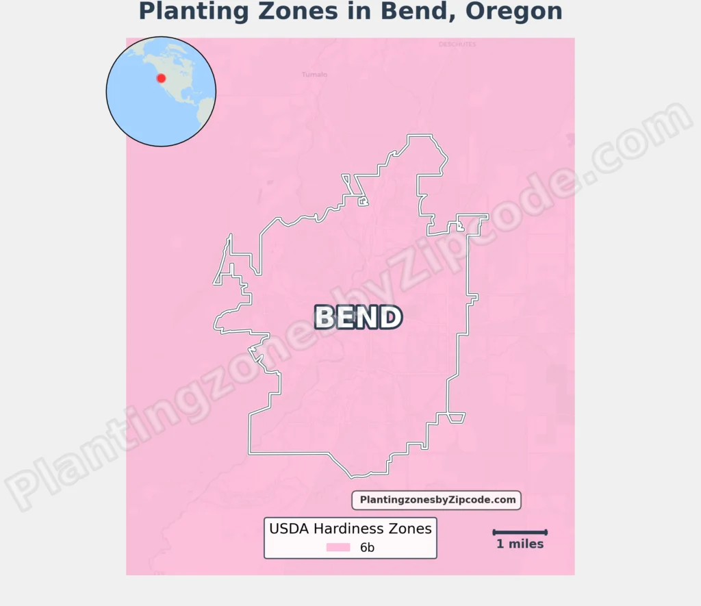 planting zone bend oregon