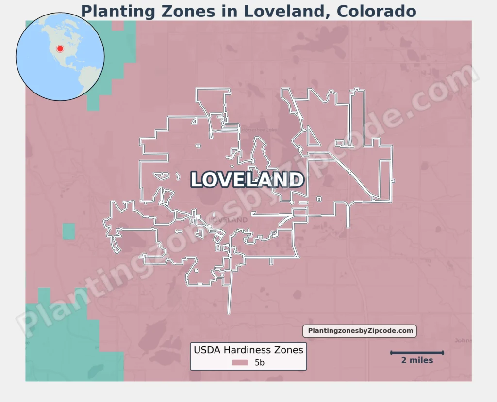 usda planting zone in loveland colorado
