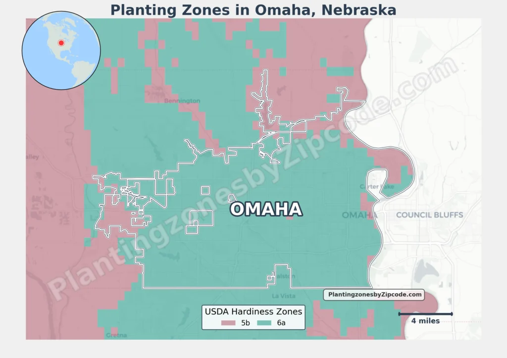 planting zone omaha ne