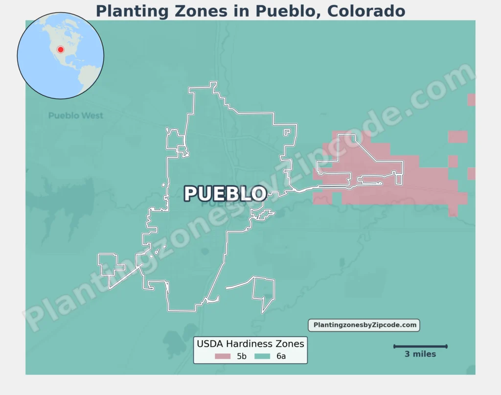 growing zone in pueblo colorado