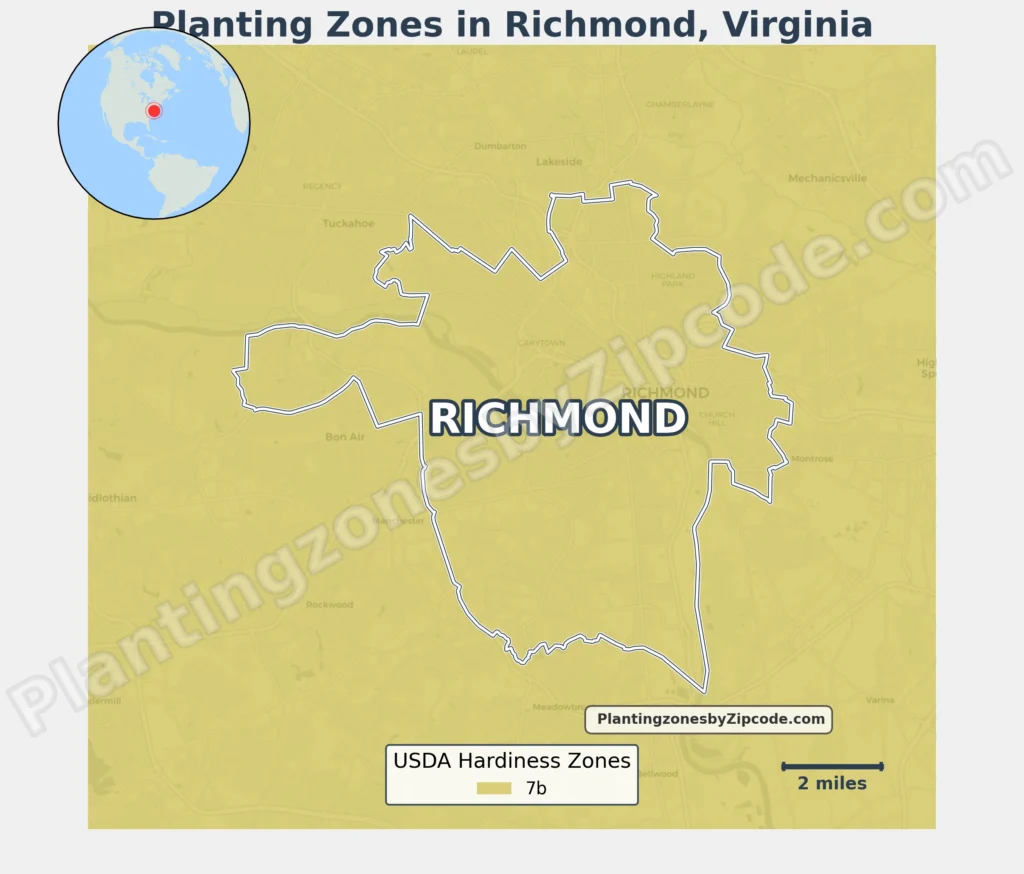 planting zone richmond va