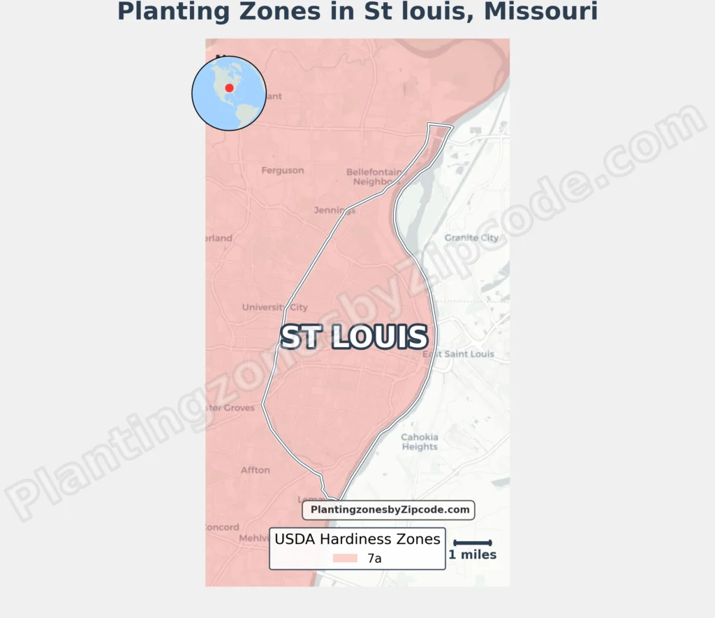 planting zone st louis mo