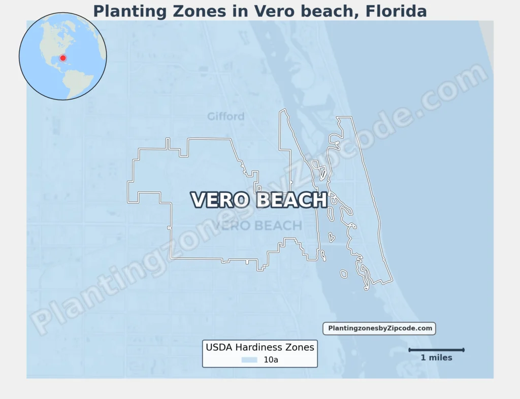 planting zone in vero beach florida